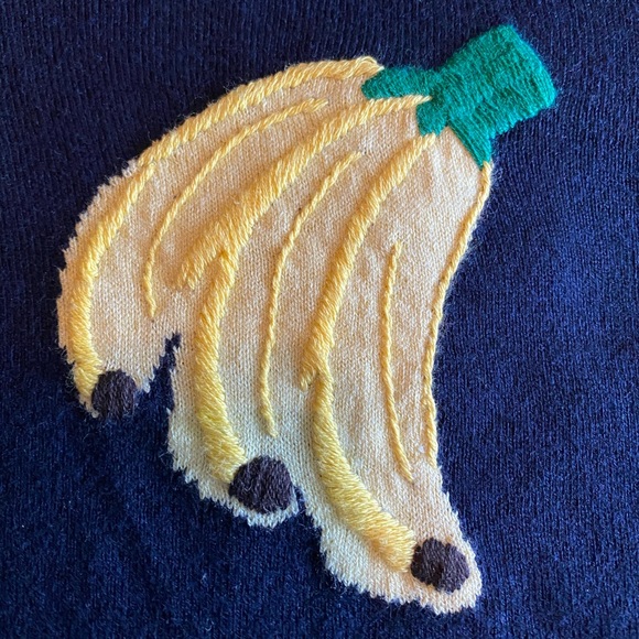 Talbots Petite Sweater with Fruit Motif - Picture 6 of 10